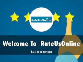 Information Presentation Of RateUs Online