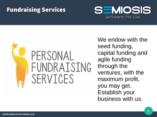 Fundraising Services - SEMIOSIS SOFTWARE