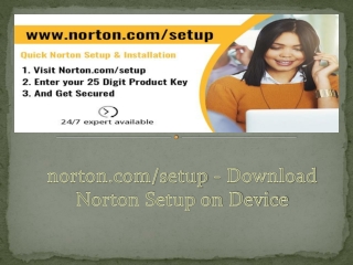 norton.com/setup - Download, Install and Activate Norton Setup on Device