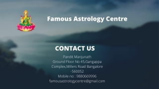 black magic removal temple in bangalore | Famous Astrology Centre