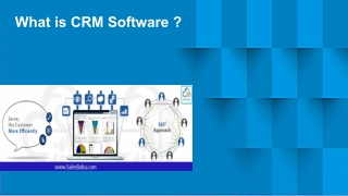 What is CRM Software ?