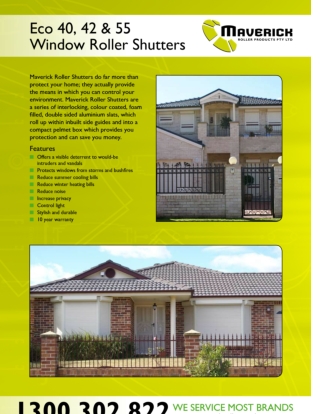 Domestic Window Roller Shutters