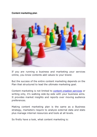 Content Marketing Planning