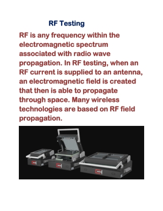 RF Testing