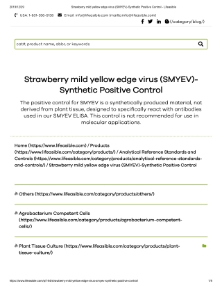 strawberry mild yellow edge virus