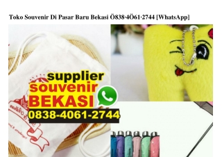 Toko Souvenir Di Pasar Baru Bekasi Ö838-4Ö6I-2744[wa]