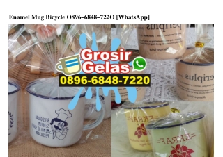 Enamel Mug Bicycle 089668487220[wa]