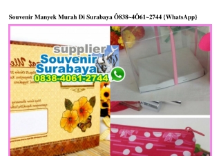 Souvenir Manyek Murah Di Surabaya 0838~4061~2744[wa]