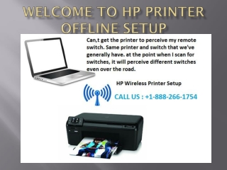 HP Printer Says Offline