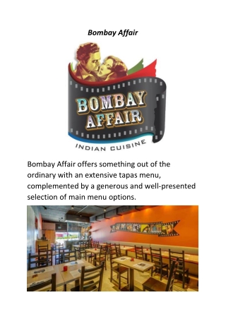 Bombay Affair