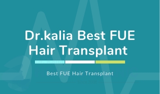 drkalia Best FUE Hair Transplant in Chandigarh