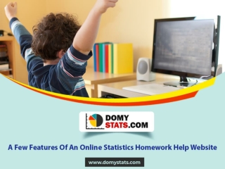 A Few Features Of An Online Statistics Homework Help Website