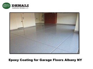 Epoxy Coating for Garage Floors Albany NY