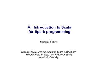 Scala Programming