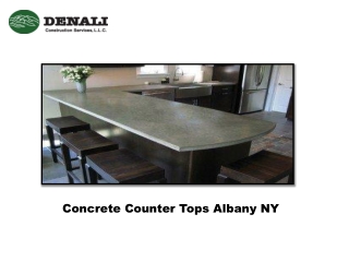 Concrete Counter Tops Albany NY