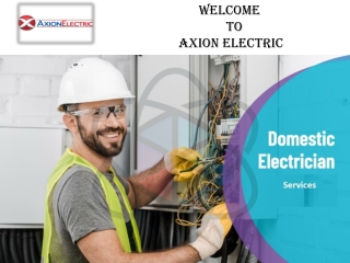 Commercial electrician