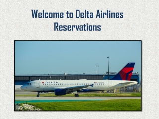 Delta Airlines Reservations – Cheap Delta Airlines Reservations