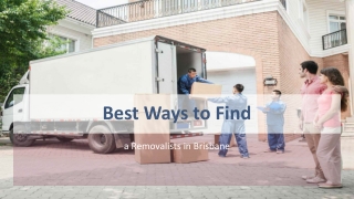 Tips on How to Find a Good Moving Company in Brisbane