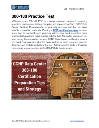 300-180_ CCNP Data Center (DCIT) Certification Practice Test