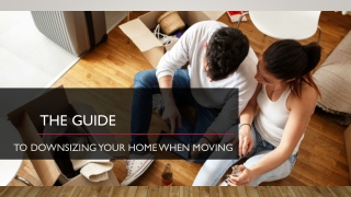 Downsize your Home When Moving Using These Tricks