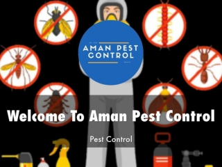 Aman Pest Control Presentation