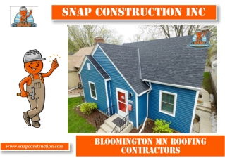 Bloomington MN Roofing Contractors