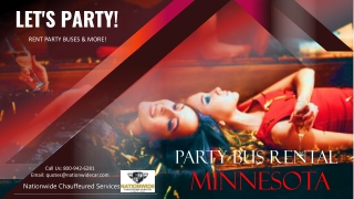 Cheap Party Bus Rental Minnesota