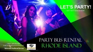 Rhode Island Party Bus Rental