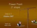 Power Point 2e tape