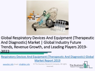 Global Respiratory Devices And Equipment (Therapeutic And Diagnostic) Market Report 2019