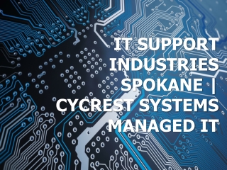 IT Service Options Spokane | Cycrest Systems Solutions