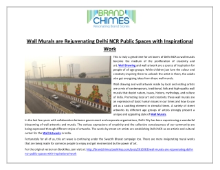 Wall Murals are Rejuvenating Delhi NCR Public Spaces with Inspirational Work