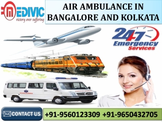 Avail Top-Class Rescue Service by Medivic Air Ambulance in Bangalore