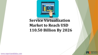Service Virtualization Market Overview 2019
