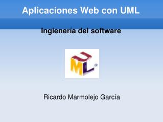 Aplicaciones Web con UML