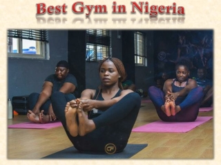 Best Gym in Nigeria