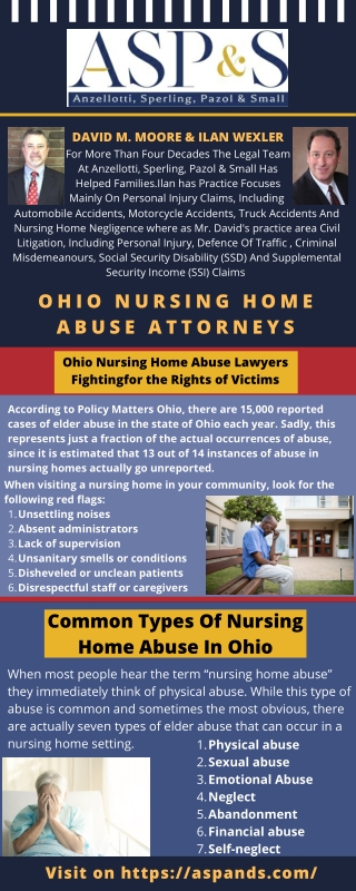 OHIO NURSING HOME ABUSE ATTORNEYS