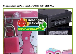 Celengan Kaleng Polos Surabaya 0857·4384·2114[wa]