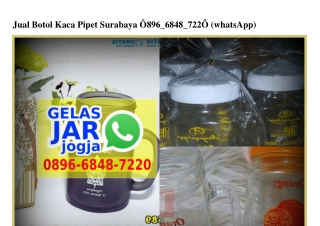 Jual Botol Kaca Pipet Surabaya Ö896.6848.722Ö[wa]