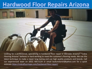 Hardwood Floor Repairs Arizona