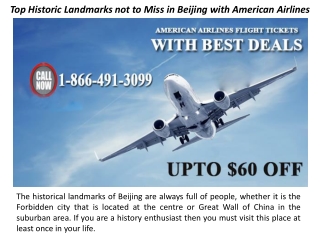 Top Historic Landmarks not to Miss in Beijing with American Airlines