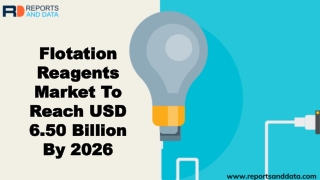 Flotation Reagents Market  Outlooks 2019:  Size, Shares, Growth rate, Price and Industry Analysis to 2026