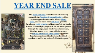 YEAR END SALE