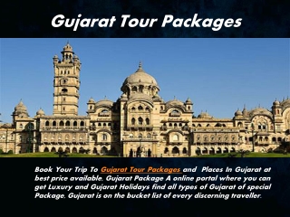 Gujarat Tour Packages