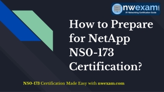[Latest] NetApp NS0-173 Certification Exam Sample Questions and Answer