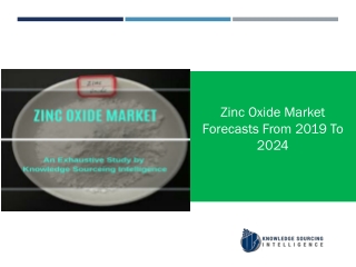 Zinc Oxide Market Research Report by knowledge Source Intelligence
