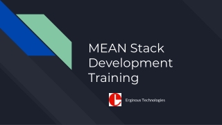 Mohali Best IT Company For MEAN Stack Development
