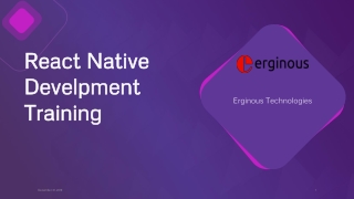 Best React native develpment training in Mohali | Chandigarh