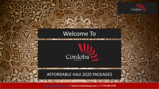 Introduction to Cordoba Hajj
