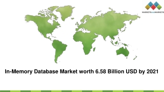 In-Memory Database Market Revenue to Expand at a CAGR of 19.3% by 2021